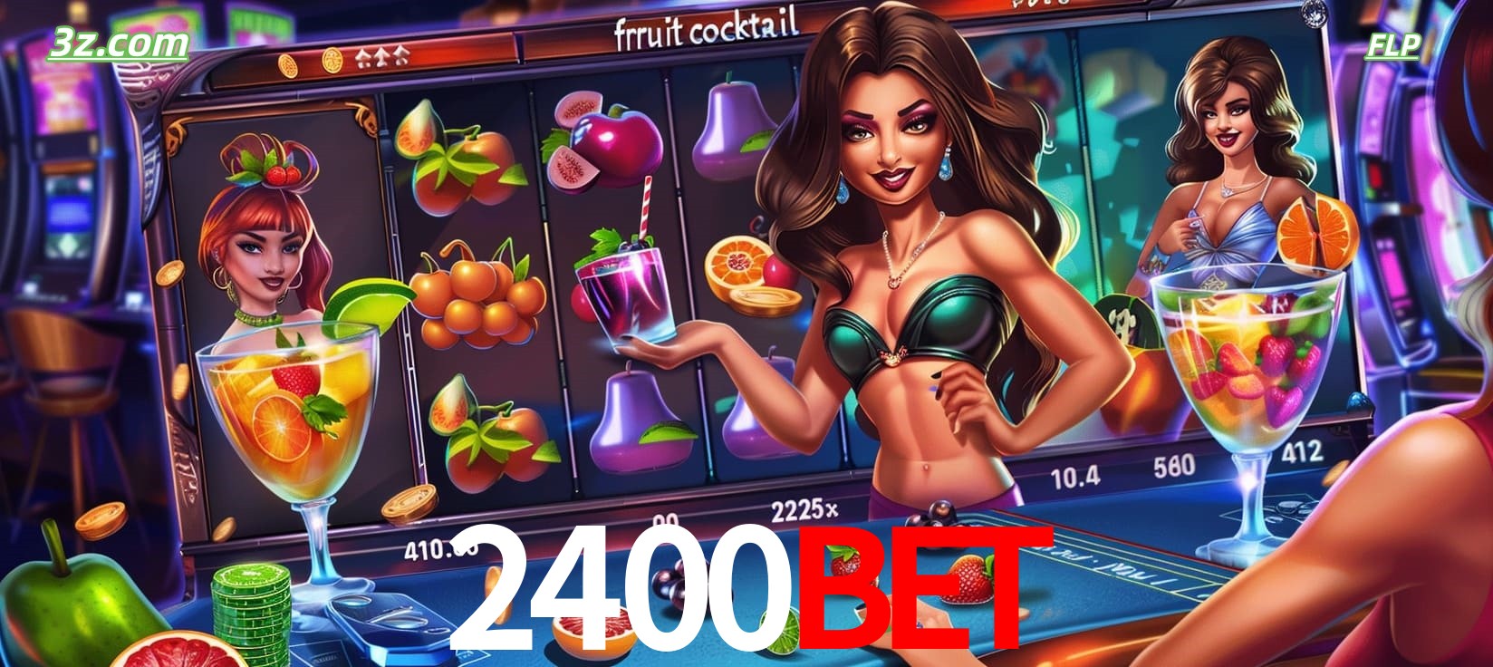 Cassino online 2400bet Brasil com slot Fruit Cocktail divertido