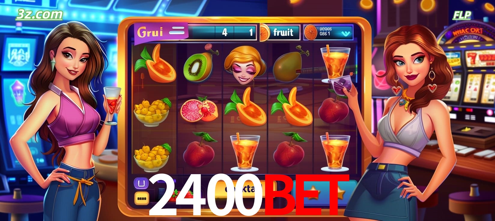 2400bet cassino online com caça-níqueis de frutas e coquetéis coloridos