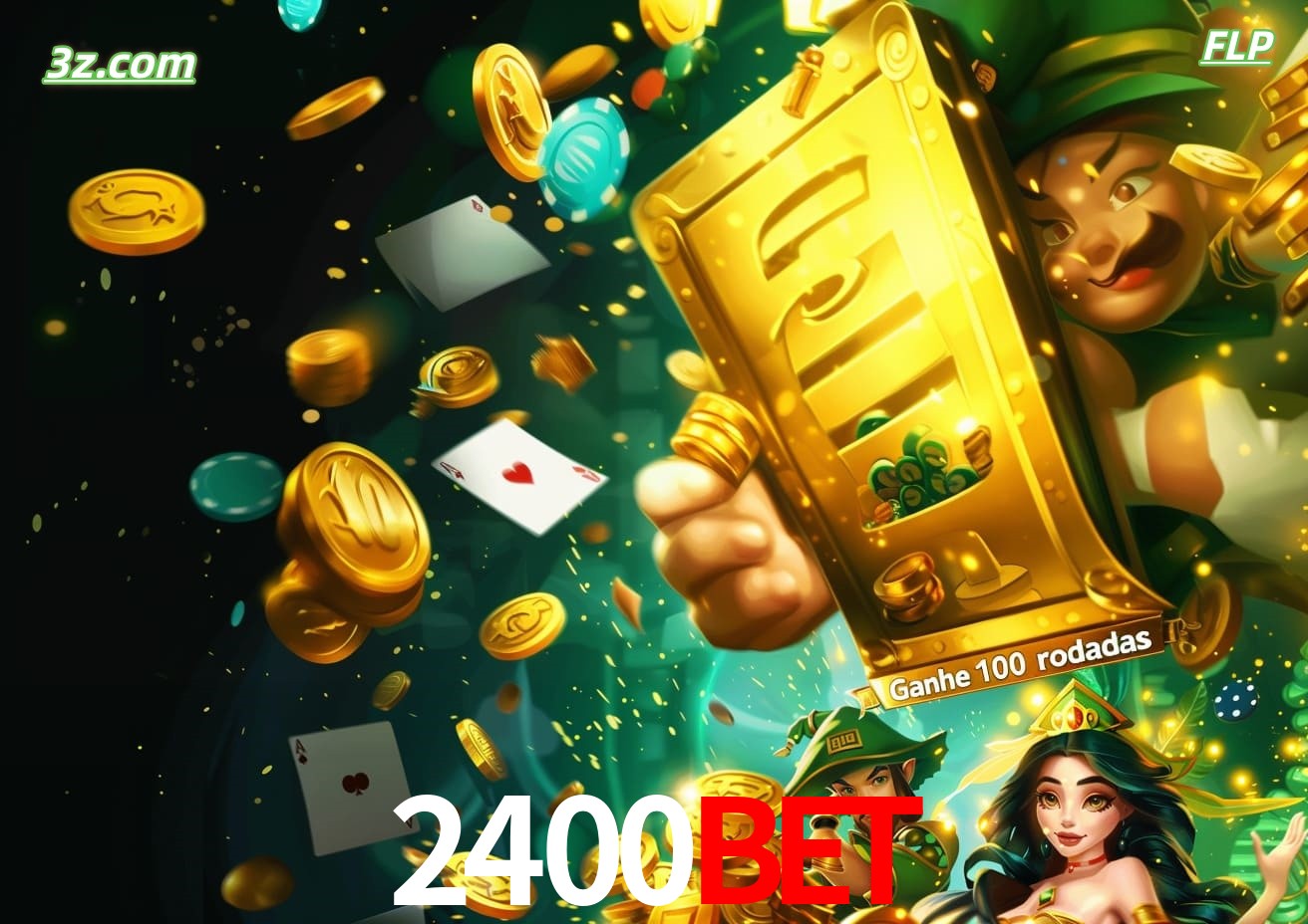 Cassino online 2400bet Brasil com caça-níqueis e bônus de 100 rodadas grátis