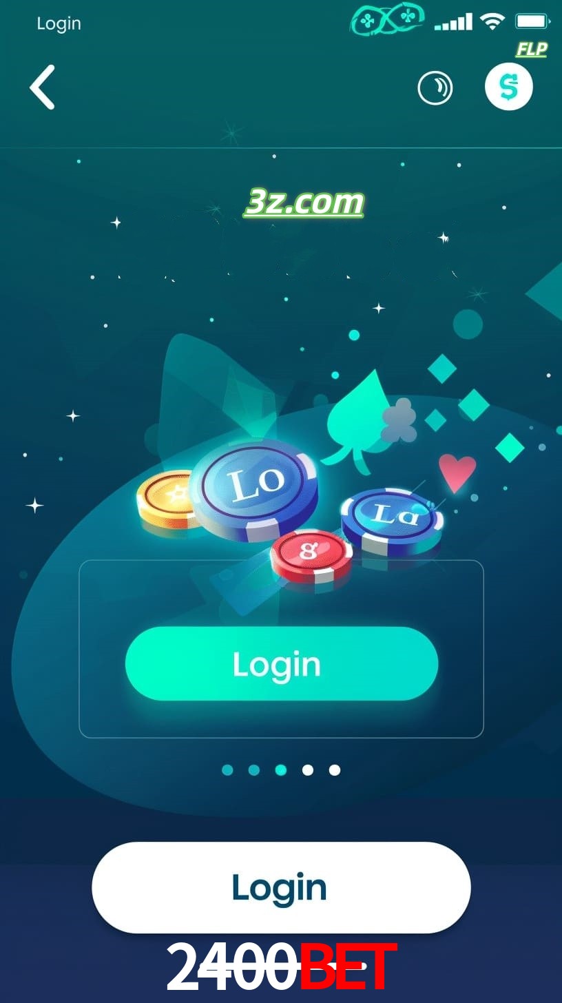 Login no aplicativo de cassino online 2400bet Brasil com bônus de boas-vindas